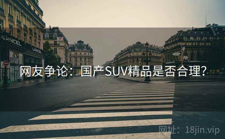 网友争论：国产SUV精品是否合理？